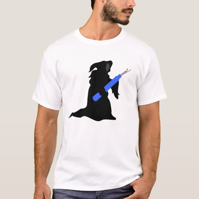 Le T-shirt de la chemise à couture (Devant)