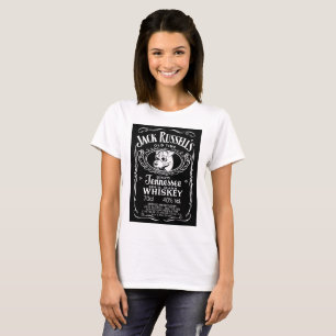 Le T-shirt de la femme fraîche de Jack Russell