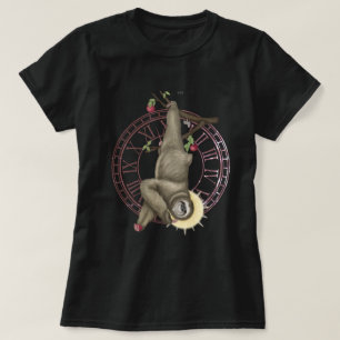 Le T-shirt de la fentes pendue