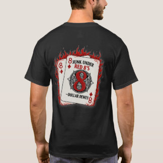 Le T-shirt de la jupe du 8 Rouge