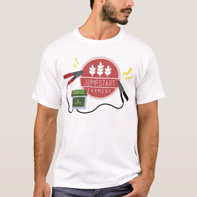 Le T-shirt de l'agriculteur du Jumpstart des (Devant)
