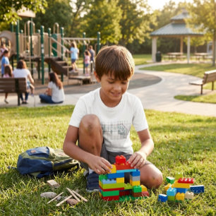 Le T-shirt de l'enfant de l'architecte de l'avenir