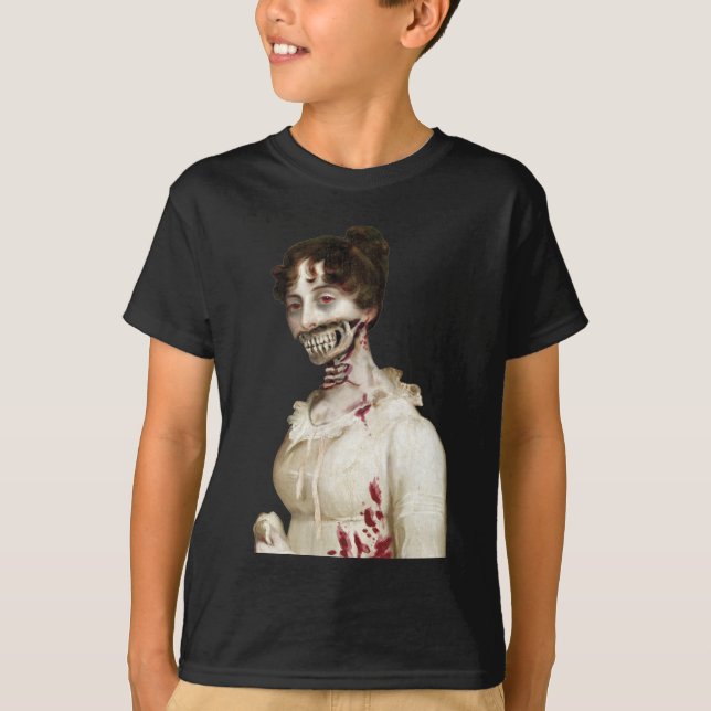 Le T-shirt de l'enfant de zombi de couverture de (Devant)