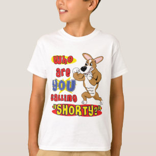 Le T-shirt de l'enfant dur de corgi