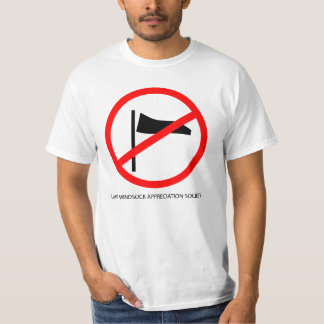 Le T-shirt de manche à air d'appréciation des