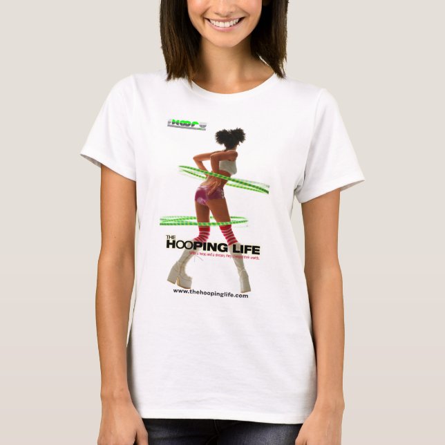 Le T-shirt de Montréal de la vie de Hooping (Devant)