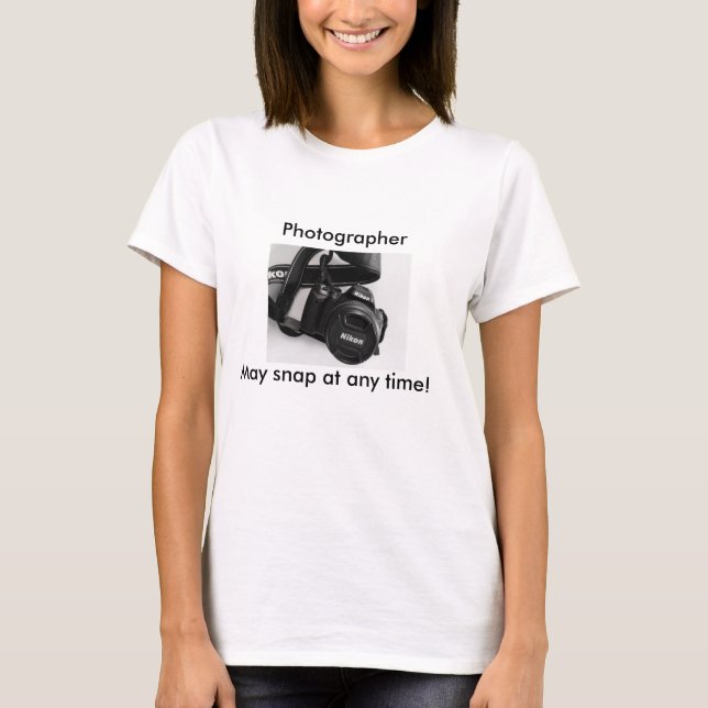 Le T-shirt de Photog (Devant)