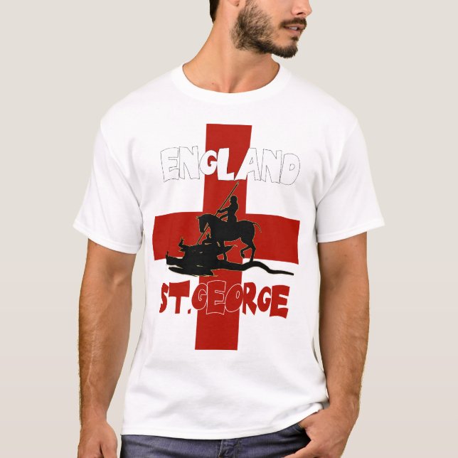 Le T-shirt de St George - Angleterre St George (Devant)