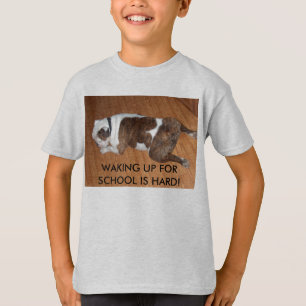 Le T-shirt des enfants de De nouveau-School