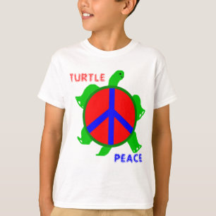 Le T-shirt des enfants de paix de tortue