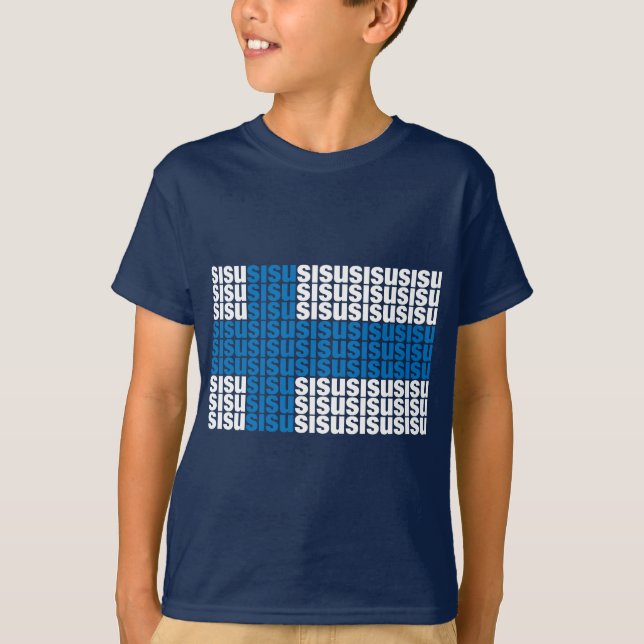 Le T-shirt des enfants de Sisu (Devant)