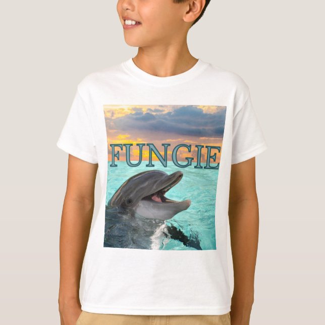 Le T-shirt des enfants Fungie (Devant)
