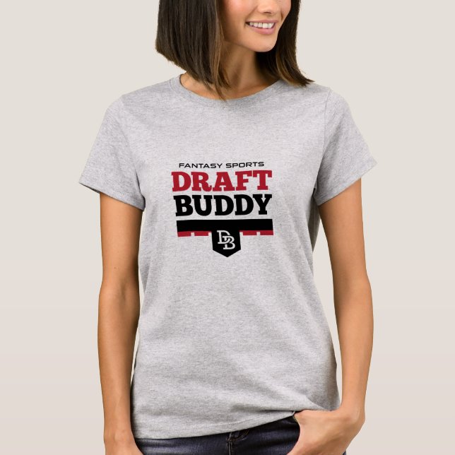 Le T-shirt des femmes d'ami d'ébauche (Devant)