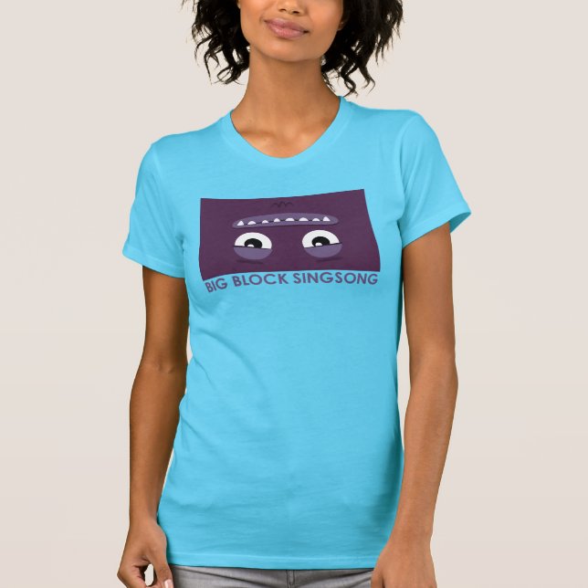 Le T-shirt des femmes de batte de BBSS (Devant)