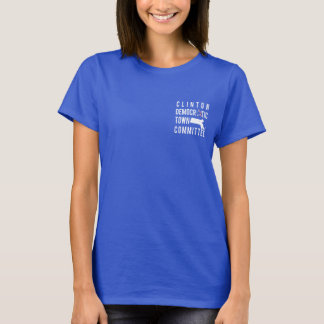 Le T-shirt des femmes de Clinton DTC - option 1