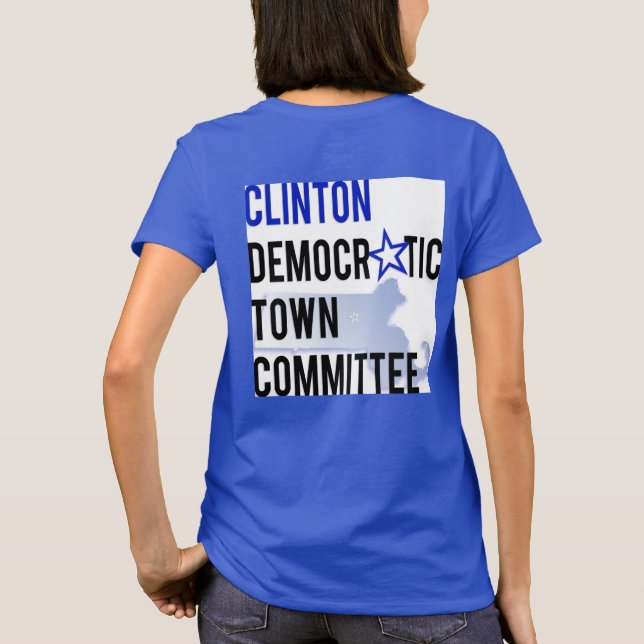 Le T-shirt des femmes de Clinton DTC - option 2 (Dos)