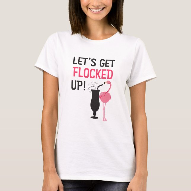 Le T-shirt des femmes de flocage drôles de partie (Devant)