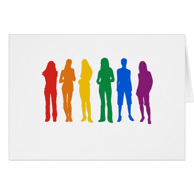 Le T-shirt des femmes de gay pride (Devant horizontal)