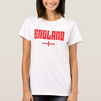 Le T-shirt des femmes de l'Angleterre