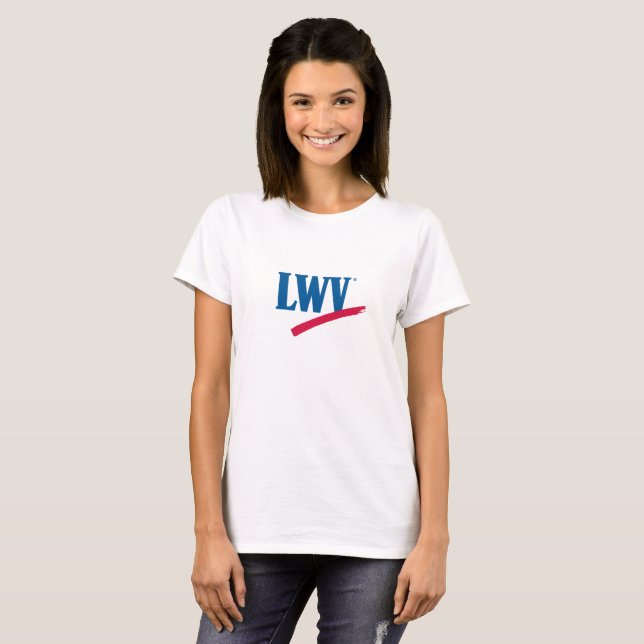 Le T-shirt des femmes de LWV (Devant entier)