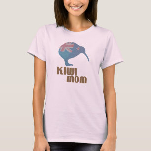 Le T-shirt des femmes de maman de kiwi