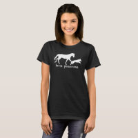 Le T-shirt des femmes de phénomènes de cheval
