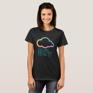 Le T-shirt des femmes de PWLF - noir