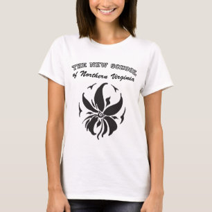 Le T-shirt des femmes de symbole d'intelligence de