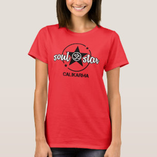Le T-shirt des femmes d'étoile de ☆ d'âme