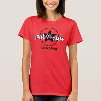 Le T-shirt des femmes d'étoile de ☆ d'âme