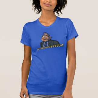 Le T-shirt des femmes du style 2 de vieil homme