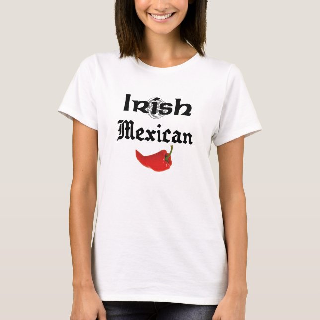 Le T-shirt des femmes mexicaines irlandaises (Devant)