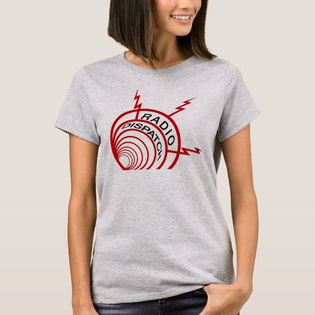 Le T-shirt des femmes par radio d'expédition (Devant)