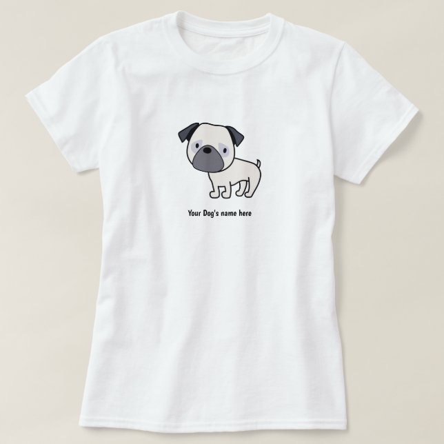 Le T-shirt des femmes personnalisées de Rubyfornia (Design devant)