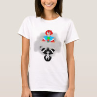 Le T-shirt des femmes riantes de Jack