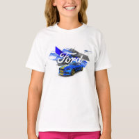 Le T-shirt des filles d'adaptateur de mustang