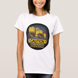 Le T-shirt des futures de chasse-neige femmes de