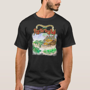 Le T-shirt des hommes ardents de baie de pet