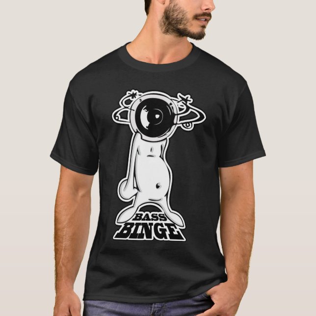 Le T-shirt des hommes bas d'excès (Devant)