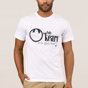 Le T-shirt des hommes (blanc avec le logo noir)
