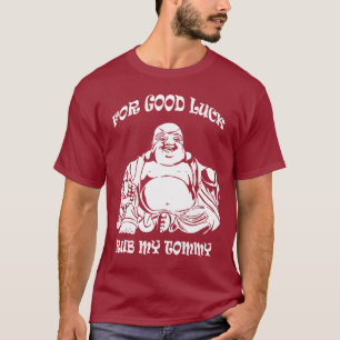 Le T-shirt des hommes chanceux de Bouddha