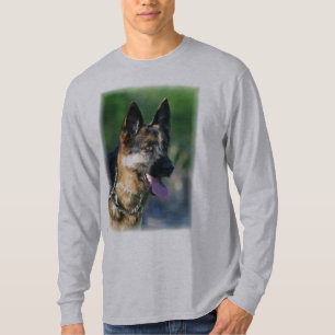 Le T-shirt des hommes de berger allemand
