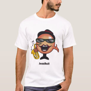 Le T-shirt des hommes de boule de jazz