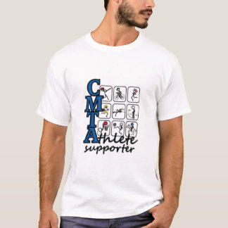 Le T-shirt des hommes de défenseur d'athlète de