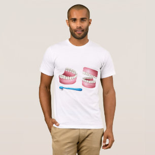 Le T-shirt des hommes de dentiers
