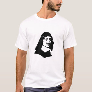 Le T-shirt des hommes de Descartes - customisé