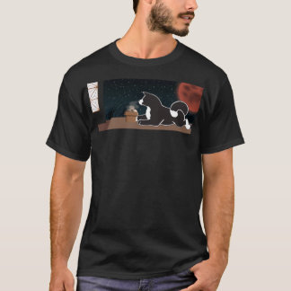 Le T-shirt des hommes de festival de MARS