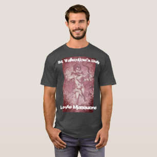 Le T-shirt des hommes de massacre d'amour de