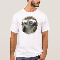 Le T-shirt des hommes de photo de lémur