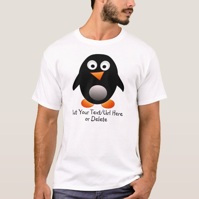 Le T-shirt des hommes de pingouin (Devant)
